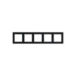 AC585SW Рамка A Creation Черный 5-постовая Jung