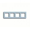 AC584GLBLGR Рамка A Creation Серо-Голубой 4-постовая Jung