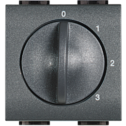 L4016 4-x позиционный переключатель для управления кондиционерами, вентиляторами и т.д. 2 модуля Bticino