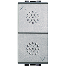 NT4037 Кнопка 10А, двойная с блокировкой, 1P-NО + 1P-NО Bticino