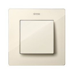 2400610-031 Рамка на 1 пост, сл.кость Simon 24