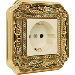 FD01361OB Рамка Firenze Золото 1-постовая Fede