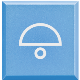 H4920LD Axolute Сменные клавиши с символами для кнопок с подсветкой HC-HS-4038LA/Звонок Bticino