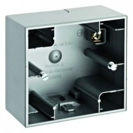 10417003 Коробка для наружного монтажа, 1-местная цвет: алюминий, K.5 Berker