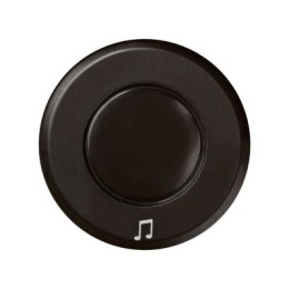 88055-32 Накладка на регулятор громкости с пиктограммой "нота", Simon 88, коричневый