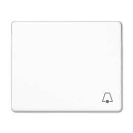 SL590KWW SL 500 Белый  Клавиша 1-я с символом "ЗВОНОК" Jung