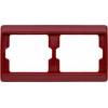 13630062 Рамка Arsys Красный с блеском 2-постовая Berker