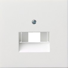 0270112 Накладка 50*50 мм для розеток UAE/IAE Белый Gira F100 0270112 Накладка 50*50 мм для розеток UAE/IAE Белый Gira F100