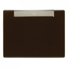 14260001 Клавиша с полем для надписей цвет: коричневый, с блеском Arsys Berker