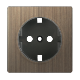 WL12-SKGS-IP20-CP Накладка для розетки IP20 (бронзовый) Antik Werkel a037203