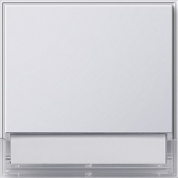 067666 Клавиша с полем для надписи 37*47 мм Белый Gira TX44