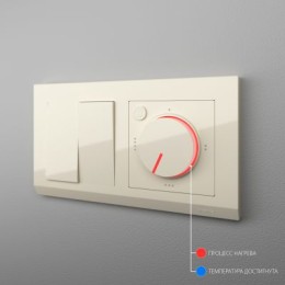 WL03-40-01 Терморегулятор электромеханический для теплого пола (слоновая кость) Antik Werkel a042012