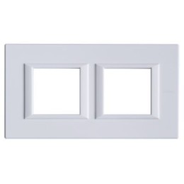 HA4802M2HHD Рамка Axolute Квадрат Белый 2+2 модуля Bticino