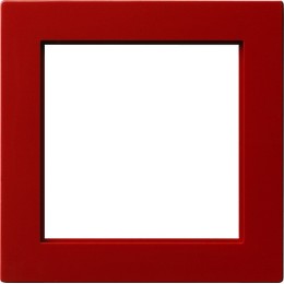 028243 Промежуточная рамка для приборов с накладкой 50*50 мм Красный Gira S-color