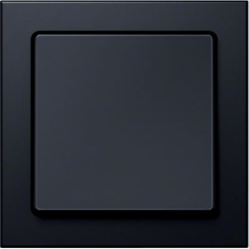 10116096 Рамка Q.3 Антрацитовый с эффектом бархата 1-постовая Berker