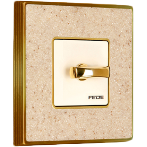 FD01331AMOB Рамка Vintage Corinto Золото 1-постовая Fede