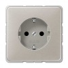 CD1520PT Розетка с заземлением Jung 16А/250В платина CD 500