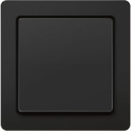 10116086 Рамка Q.1 Антрацитовый с эффектом бархата 1-постовая Berker