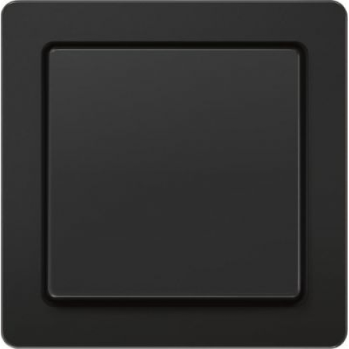 10116086 Рамка Q.1 Антрацитовый с эффектом бархата 1-постовая Berker