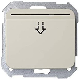 75526-31 Выключатель-перекл. (проходной) под карточку с 1 микровыключателем 6А 250В~ Сл.к. Simon