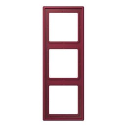 LC9834320M Рамка Les Couleurs Le Corbusier Le rubis 3-постовая Jung