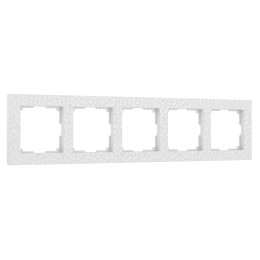 W0052401 Рамка на 5 постов (белый)  Hammer Werkel a052529