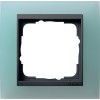 021185 Рамка Event Салатовый / Черный 1-постовая Gira