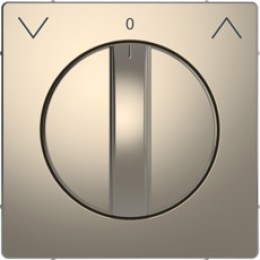 MTN3875-6050 D-life центральн. накладка для поворот. мех-ма рольставней, никель Merten