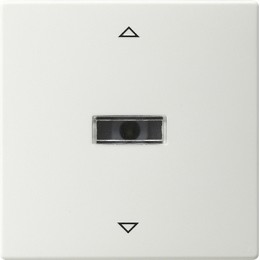 082040 Сенсорный выключатель управления жалюзи Белый Gira S-color