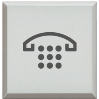 H4920BLH Axolute Сменные клавиши с символами для кнопок с подсветкой HD-4038LA/Телефон Bticino