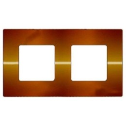 FD04402OB Декоративная вставка Belle Epoque Metal bright gold 2-постовая Fede