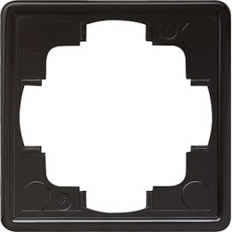 021147 Рамка S-color Черный 1-постовая Gira