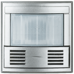 HC4433 Axolute Энергоэффективный датчик движения со встроенным датчиком освещенности,2,5 А 250В,ИК+УЗ,Алюминий Bticino