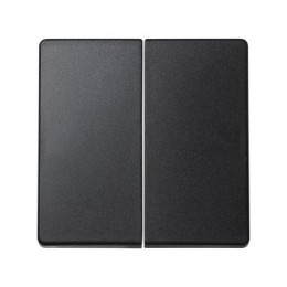 73026-62 Клавиша (2шт) для выключателя двухклавишного, Simon 73 Loft, графит