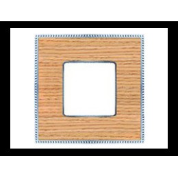 FD01451OCB Рамка Belle Epoque Wood Хром 1-постовая Fede