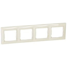 774354 Рамка Valena Слоновая кость 4-постовая Legrand