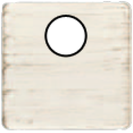 FD04315BD-M TV/SAT Монтажная плата для механизмов с одним коннектором черный, цвет White Decape FEDE