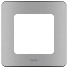 Рамка - 1 пост Алюминий Legrand INSPIRIA 673932