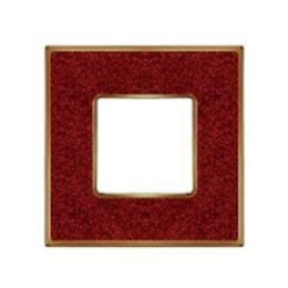 FD01461PROB Рамка Belle Epoque Corinto Красный / Золото 1-постовая Fede