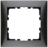 10119949 Рамка S.1 Антрацит матовый 1-постовая Berker