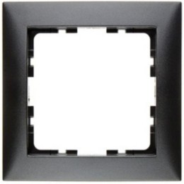 10119949 Рамка S.1 Антрацит матовый 1-постовая Berker