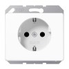 SL521WW SL 500 Белый  Розетка с/з винт зажим Jung