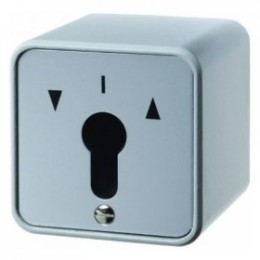 4462 Жалюзийный замочный выключатель наружного монтажа для профильных полуцилиндров Водозащита IP44 Berker