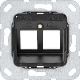 560700 Опорное кольцо Modular Jack 7 2 местный Gira