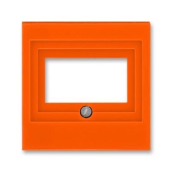 Накладка ABB Levit для розеток USB / HDMI / VGA оранжевый 5014H-A00040 66 2CHH290040A4066