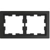MTN4020-6547 Рамка D-Life Базальт 2-постовая Merten
