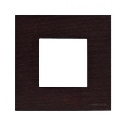 N2271 WG Рамка Zenit Натуральное венге 1-постовая ABB