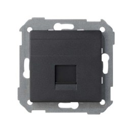 82008-38 Адаптер на RJ45(12) Systimax, прям.подключ., S82, графит Simon