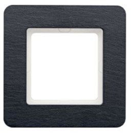 10116030 Рамка Q.7 Натуральный сланец 1-постовая Berker
