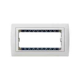 82650-30 Рамка декоративная, (+суппорт), 5 узких (2 широких+1 узкий) модулей, Simon 82 Centralizations, белый-белый